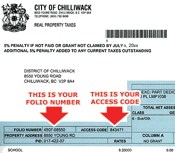 Claim Your Home Owner Grant - City of Chilliwack